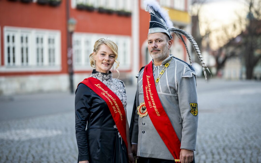 Das neue Landesprinzenpaar kommt aus Arnstadt