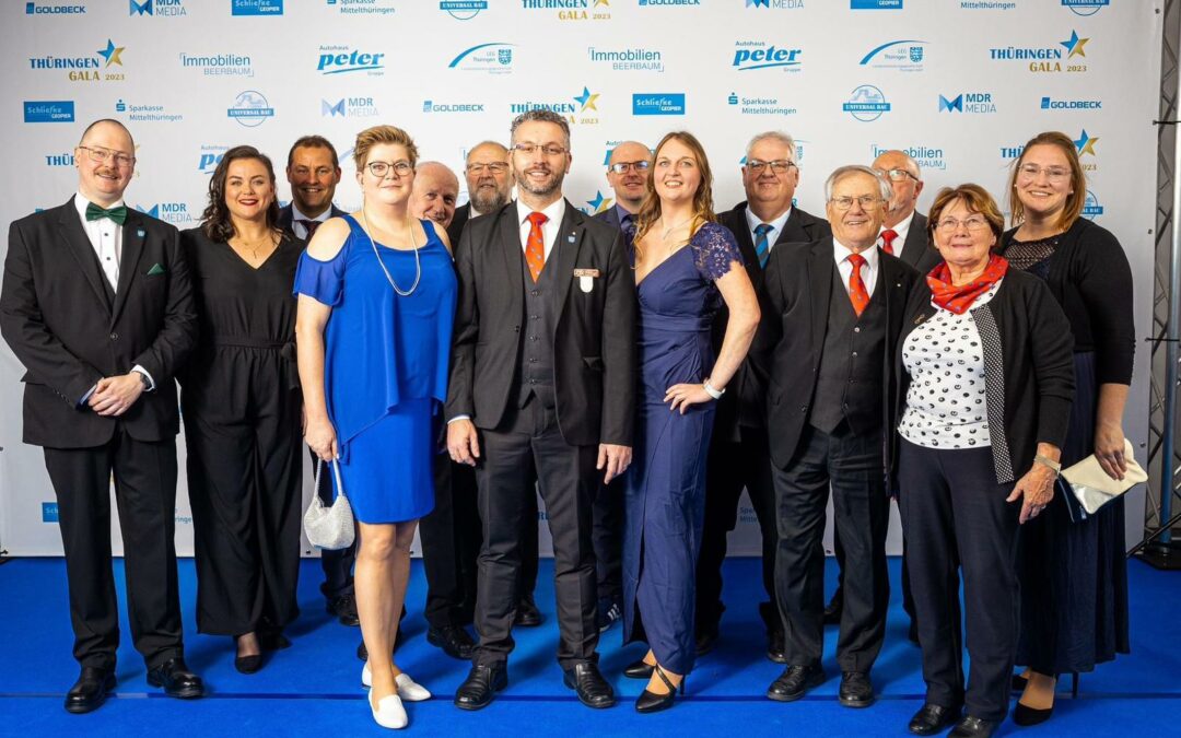 Thüringen Gala 2023: Herzlicher Dank an Präsidiums- und Fachausschussmitglieder