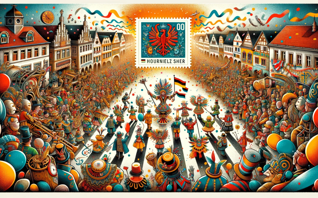 Jubiläumsglanz im Briefmarkenformat: 500 Jahre Wasunger Karneval