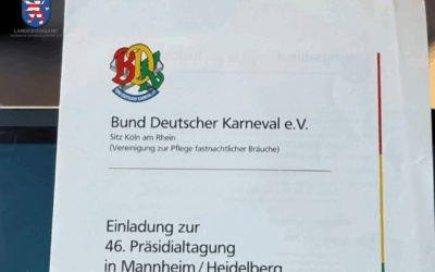 46. Präsidialtagung des Bund Deutscher Karneval in Mannheim und Heidelberg 
