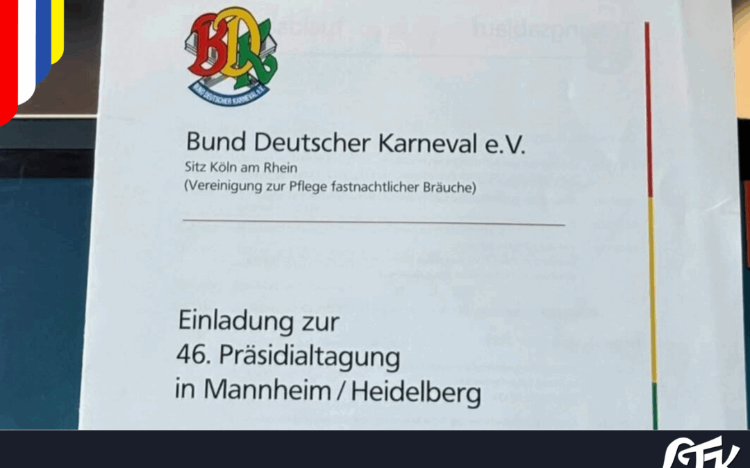46. Präsidialtagung des Bund Deutscher Karneval in Mannheim und Heidelberg 