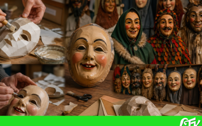 Kreativ sein – traditionelle Masken selbst herstellen