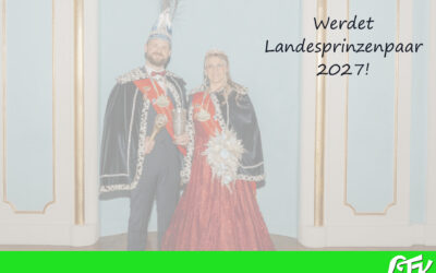 Werdet Thüringer Landesprinzenpaar 2027