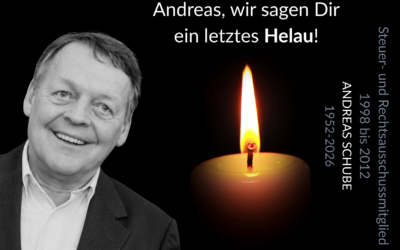 Nachruf auf Andreas Schube